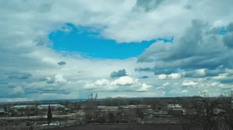 Sky in timelapse Stock Footage 11343831