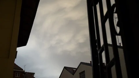 Sky timelapse_01 Stock Footage 102432312