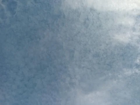 Sky of Tiny Clouds Stock Photos