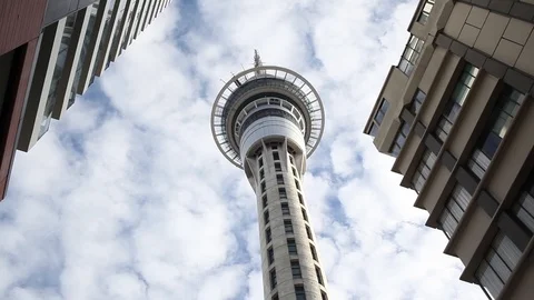 Sky Tower Auckland 스톡 동영상 105980762