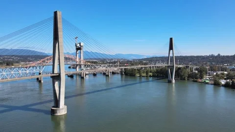 Sky Train - Vancouver Video stock 275006003