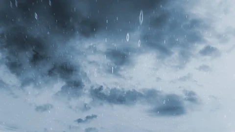 Sky with travel clouds and binary numbers Stock Footage 116568299