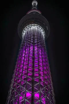  Sky tree (Sakura special light-up) Sky tree (Sakura special light-up). Sh... 스톡 사진