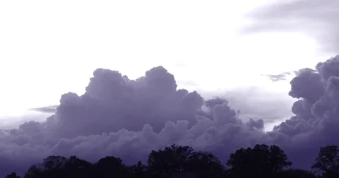 Sky turns dark time-lapse  Stock Footage 79546080