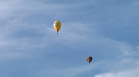 On the sky two air balloons Vidéo 52485043