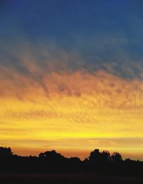 The sky of Ukraine Stock Photos