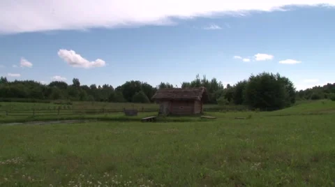 Sky under bath Stock Footage 908356