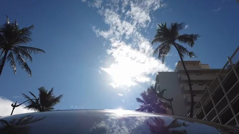 Sky view drive by 動画素材 120102271