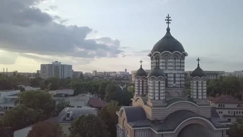 Sky view drone 스톡 동영상 156833924