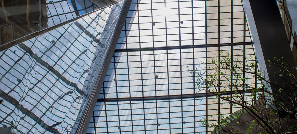 Sky view of mall Stock Photos