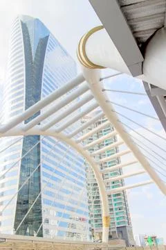 Sky walk bridge Foto stock