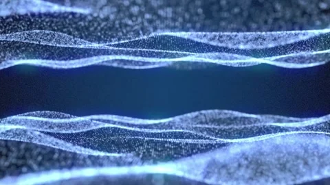 Sky Wave Particles. Video stock 296742079