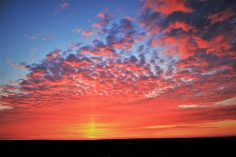 Sky from the window Stock Photos