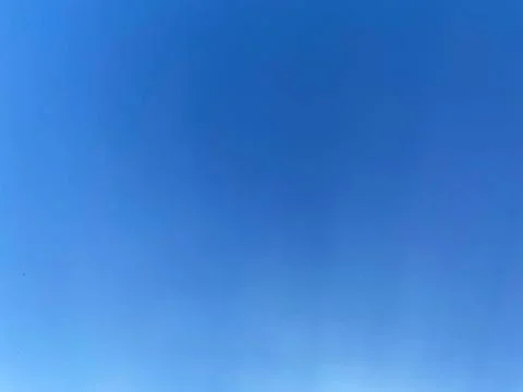 Sky without clouds of a light blue color Stock Photos