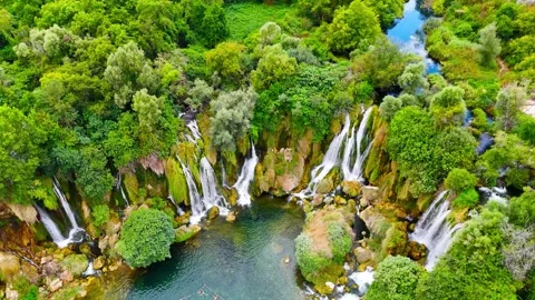 Skyborn Secrets of the Emerald Fall Stock Footage 313663389