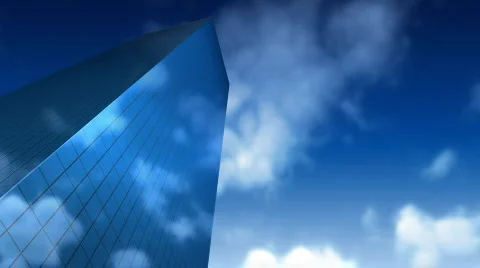 Skycraper Low Angle HD Stock Footage 640498
