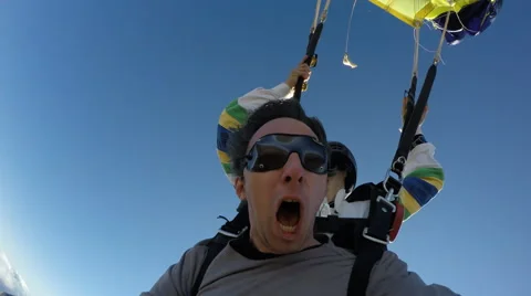 Skydive tandem opening Vidéo 68950363