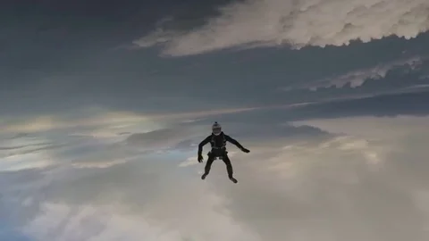 Skydiver Stockbeeldmateriaal 78544316