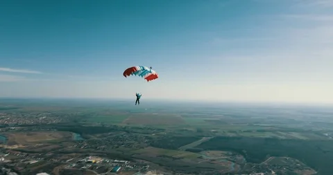 Skydiver Stock Footage 104773580