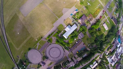 Skydiver landing Stock Footage 69070202