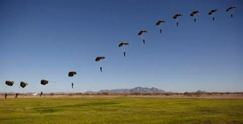 Skydiver Stock Photos