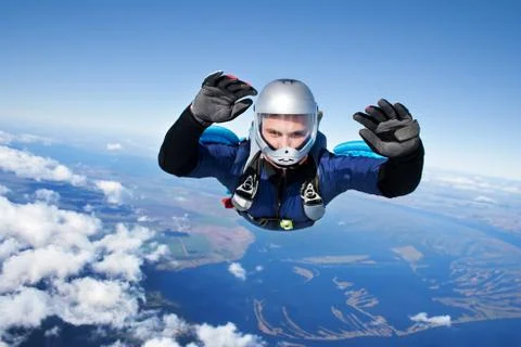 Skydiver  Stock Photos