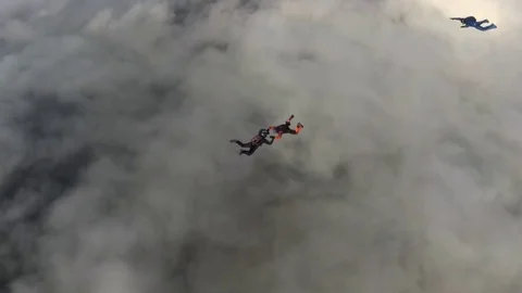 Skydivers Video stock 81411901