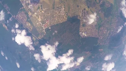Skydivers jump out of airplane Stock-Footage 69125626