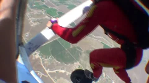 Skydiving 02.mp4 Stock Footage 8955706