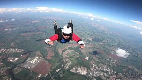 Skydiving coaching point of view Vidéo 143937414