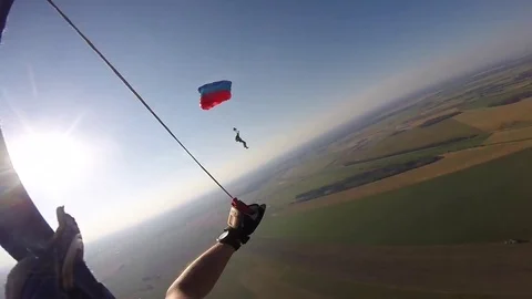 Skydiving Stock Footage 79285412