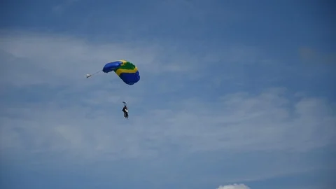 Skydiving Stock Footage 90516742