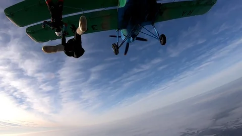 Skydiving Stock Footage 101152227