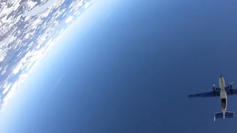 Skydiving 스톡 동영상 151284563