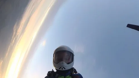 Skydiving. Freestyle. 스톡 동영상 91182618