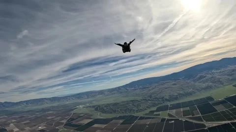 Skydiving.. Fun jump Video stock 324761405