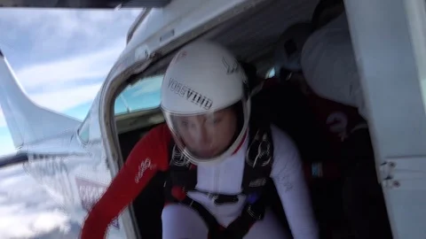 Skydiving new Vidéo 109185069