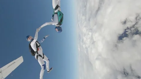 Skydiving new Vidéo 136753971