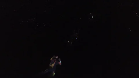 Skydiving. Night jump. Vidéo 87739109