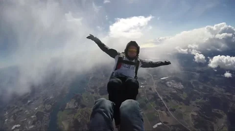 Skydiving in Norway Vidéo 53342084