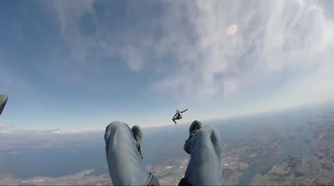 Skydiving in Norway Vidéo 53342119