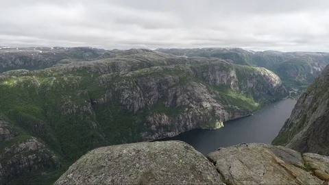Skydiving in Norway Stock Footage 77230384