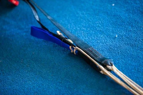 Skydiving parachute components Stock Photos