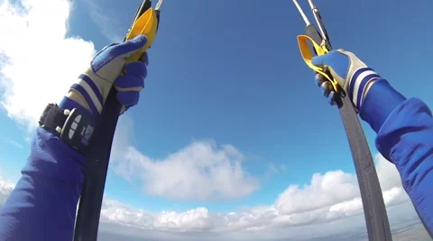 Skydiving person in free fall Vidéo 41458743