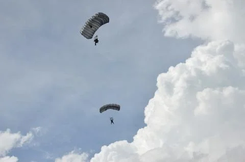 Skydiving 스톡 사진