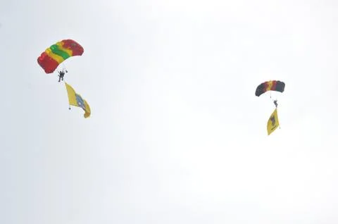 Skydiving 写真素材