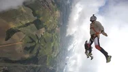 Skydiving Separation Stock Footage