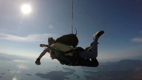 Skydiving tandem in Rio de Janeiro Vidéo 90819124
