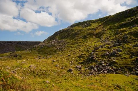 Skye hillside Stock Photos