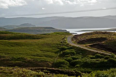 Skye road Stock Photos